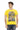 Trussardi Action Yellow Cotton Men T-Shirt