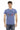 Trussardi Action Blue Cotton Men T-Shirt