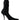 Dolce & Gabbana Dolce & Gabbana Black Stiletto Heel Mid Calf Women Boot Shoes - Boots