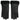 Dolce & Gabbana Black Leather Fur Short Hands Mitten Men Gloves