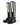 Dolce & Gabbana Dolce & Gabbana Black Rubber Knee High Flat Boots Shoes - Boots