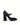 Dolce & Gabbana Black Brocade Mary Janes Heels Pumps Shoes