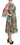 Dolce & Gabbana Dolce & Gabbana Multicolor Green Floral Silk Wrap Midi Dress - Dresses