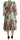 Dolce & Gabbana Dolce & Gabbana Multicolor Green Floral Silk Wrap Midi Dress - Dresses