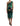 Dolce & Gabbana Dolce & Gabbana Green Tropical Jungle Print One Shoulder Midi Dress - Dresses