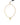 Dolce & Gabbana Dolce & Gabbana Gold Brass Chain Pearl Pendant Charm Necklace - Jewelry
