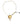 Dolce & Gabbana Dolce & Gabbana Gold Brass Crystal Pearl Tree Pendant Charm Necklace - Jewelry