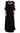 Dolce & Gabbana Black Stretch Shift Long Maxi Dress