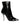 Dolce & Gabbana Dolce & Gabbana Black Patent Leather Crystal Heel Boots Shoes - Boots