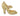 Dolce & Gabbana Gold Floral Crystal Mary Janes Pumps