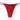 Dolce & Gabbana Dolce & Gabbana Red Nylon Stretch Beachwear Swimwear Bottom Bikini - Swimwear
