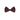 Dolce & Gabbana Burgundy Silk Bowty