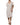 Peserico Peserico Off White Short Sleeves V-neck Shift Midi Dress - Dresses