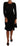 Dolce & Gabbana Dolce & Gabbana Black Knitted Wool Sheath Long Sleeves Dress - Apparel & Accessories > Clothing > Dresses Dresses