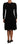 Dolce & Gabbana Dolce & Gabbana Black Knitted Wool Sheath Long Sleeves Dress - Apparel & Accessories > Clothing > Dresses Dresses