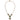 Dolce & Gabbana Dolce & Gabbana Gold Brass Lily Crystal Sacred Heart Pendant Necklace - Jewelry