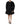 Dolce & Gabbana Dolce & Gabbana Black Cotton Long Sleeves A-line Mini Dress - Dresses