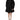 Dolce & Gabbana Dolce & Gabbana Black Cotton Long Sleeves A-line Mini Dress - Dresses