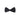 Dolce & Gabbana Black Silk Bowty