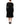 Dolce & Gabbana Dolce & Gabbana Black Cashmere Long Sleeves A-line Midi Dress - Dresses