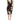 Dolce & Gabbana Dolce & Gabbana Black Floral Print Sleeveless Sheath Dress - Dresses