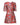 Dolce & Gabbana Dolce & Gabbana Red Floral Jacquard A-line Mini Dress - Dresses