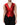 Dolce & Gabbana Dolce & Gabbana Red Black Button Down Sleeveless Vest Top - T-Shirts