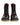 Dolce & Gabbana Dolce & Gabbana Brown Black Leather Boots Zipper Lace Up Shoes - Boots