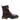 Dolce & Gabbana Dolce & Gabbana Brown Black Leather Boots Zipper Lace Up Shoes - Boots