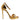 Dolce & Gabbana Dolce & Gabbana Gold Leather Platform Keira Sandals Shoes -