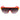 Italia Independent Italia Independent Red Acetate Sunglasses -