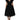 Dolce & Gabbana Dolce & Gabbana Black Crystal Embellished Midi A-line Dress -