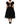 Dolce & Gabbana Dolce & Gabbana Black Crystal Embellished Midi A-line Dress -
