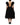 Dolce & Gabbana Dolce & Gabbana Black Crystal Embellished Midi A-line Dress -