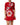 Dolce & Gabbana Red Lace Floral Applique A-line Mini Dress