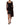Dolce & Gabbana Dolce & Gabbana Black Lace Trim Long Sleeve Sheath Mini Dress -