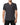 Dolce & Gabbana Grey Cotton V-Neck Logo Plaque Melange T-Shirt