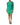 Dolce & Gabbana Green Viscose Acetate Mini Long Sleeve Dress