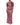 Dolce & Gabbana Pink Red Polka Dot Silk Satin Maxi Gown Dress