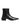 Dolce & Gabbana Black Leather Studded Men Short Boots Shoes