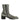 Dolce & Gabbana Dolce & Gabbana Gray Cotton Velvet Mid Calf Short Boots Shoes -
