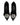 Dolce & Gabbana Black Satin Bow Crystal Embellishment Pumps Shoes
