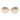 Scotch & Soda Rose Gold Metal Sunglasses